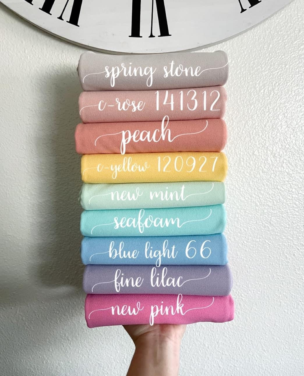 Crepe bows