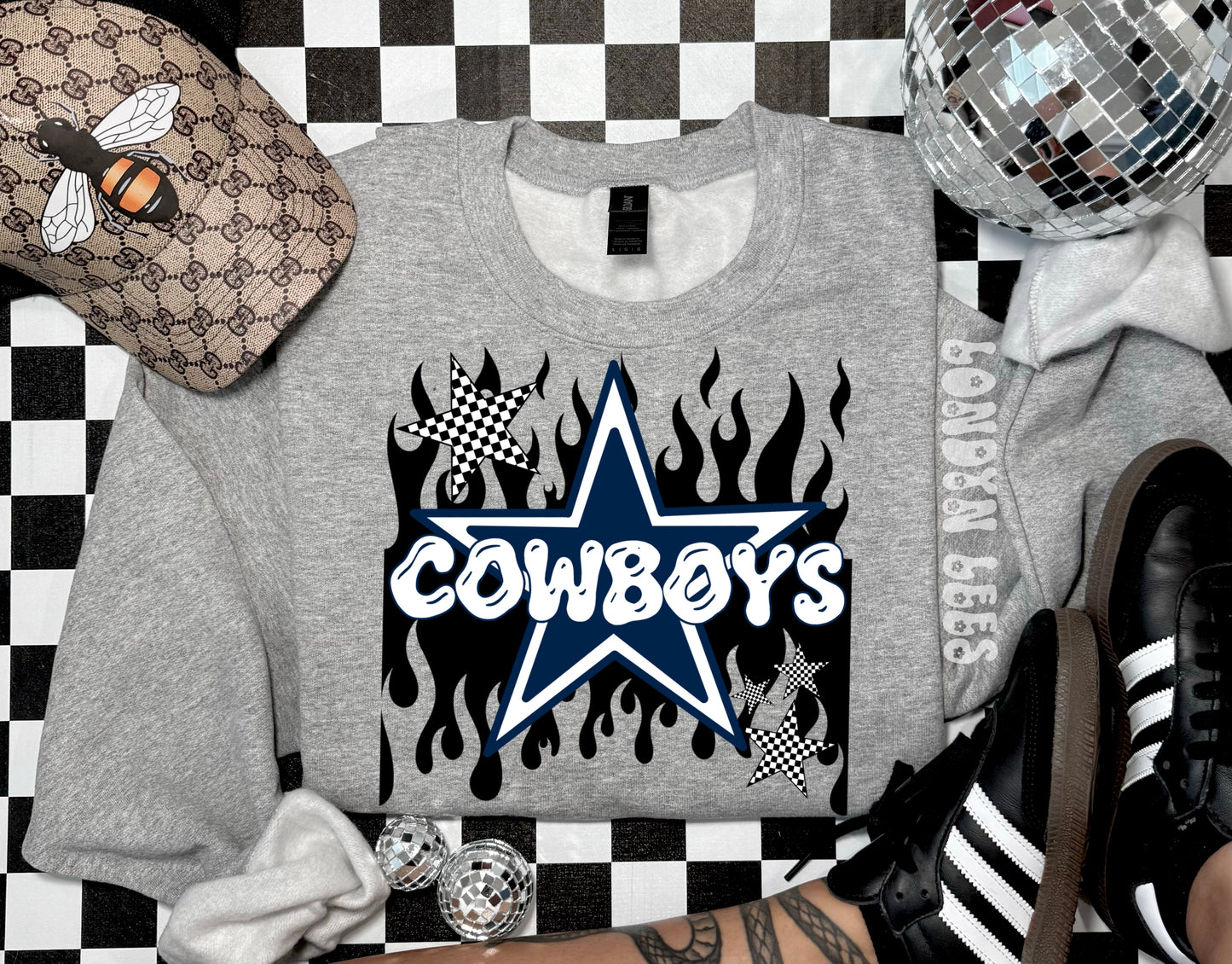 Flame cowboys