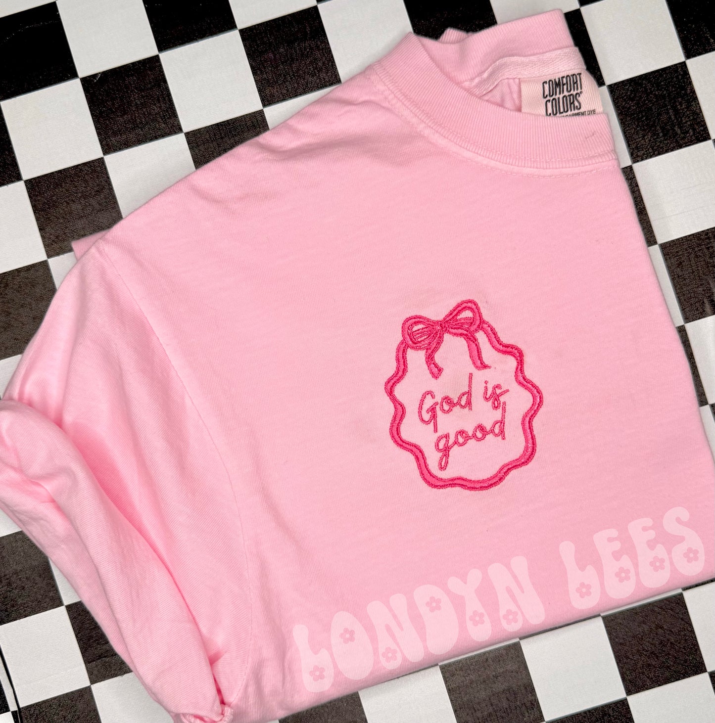God is Good pocket tee