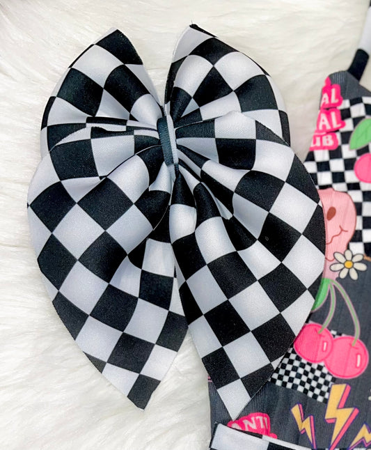 Scuba Checkered bows