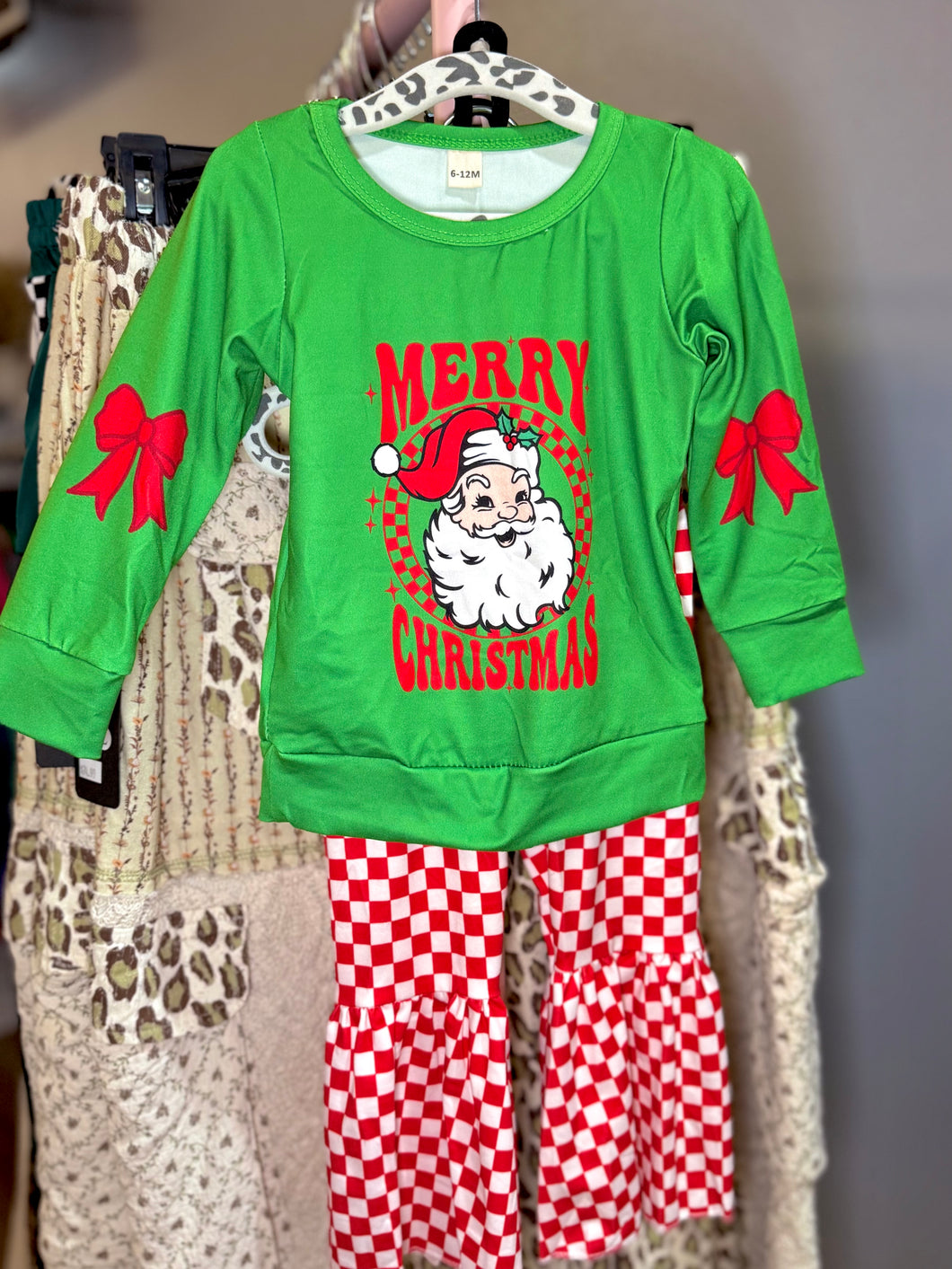 Merry Christmas bell set