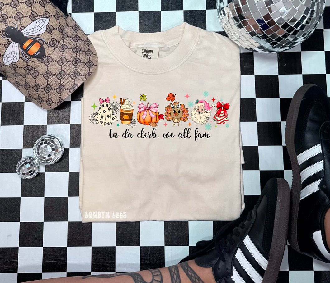 We all fam 🎃🦃🎄