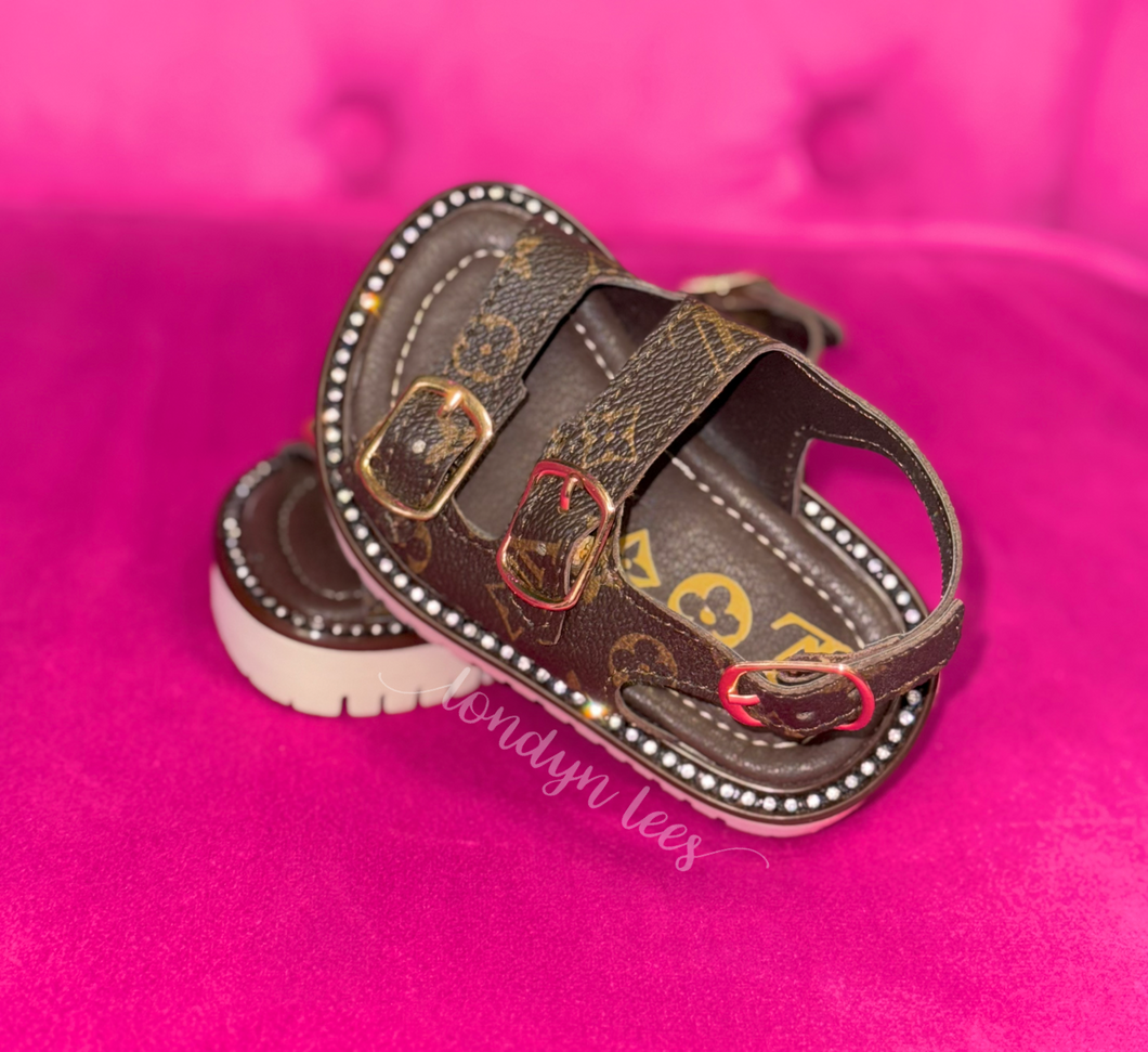 Brown sandals