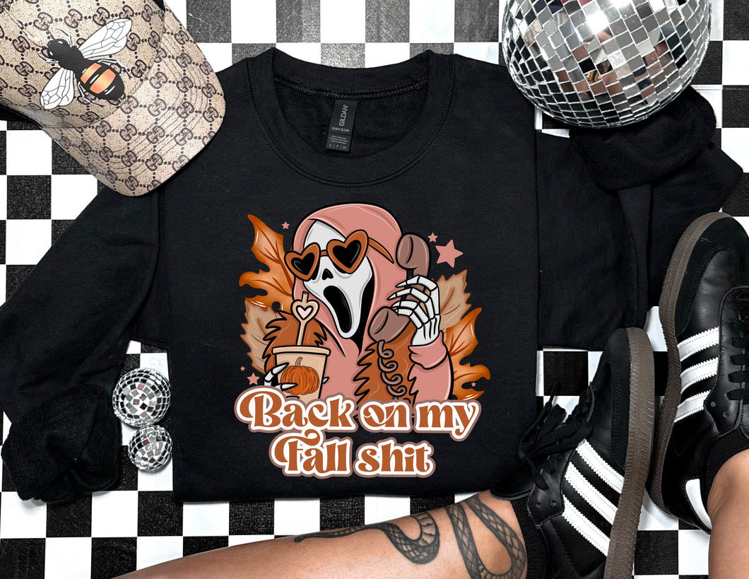 Back on my fall shit sweater