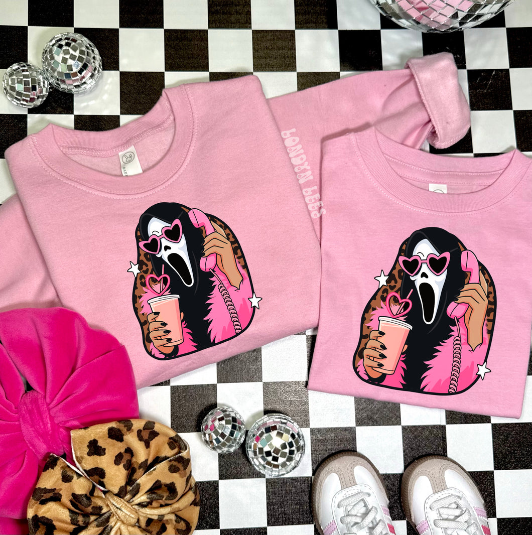 Viral ghost face TEE 💕