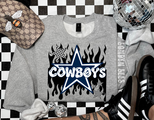 Flame cowboys