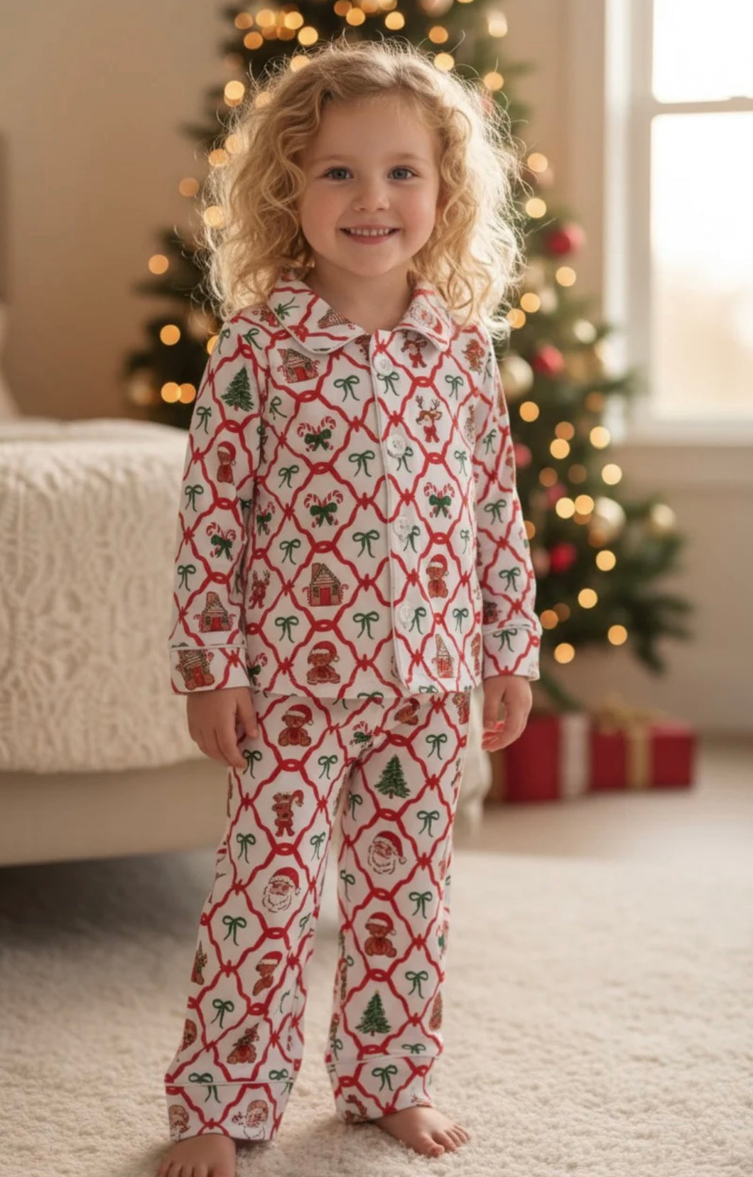 Bear and coquette pjs