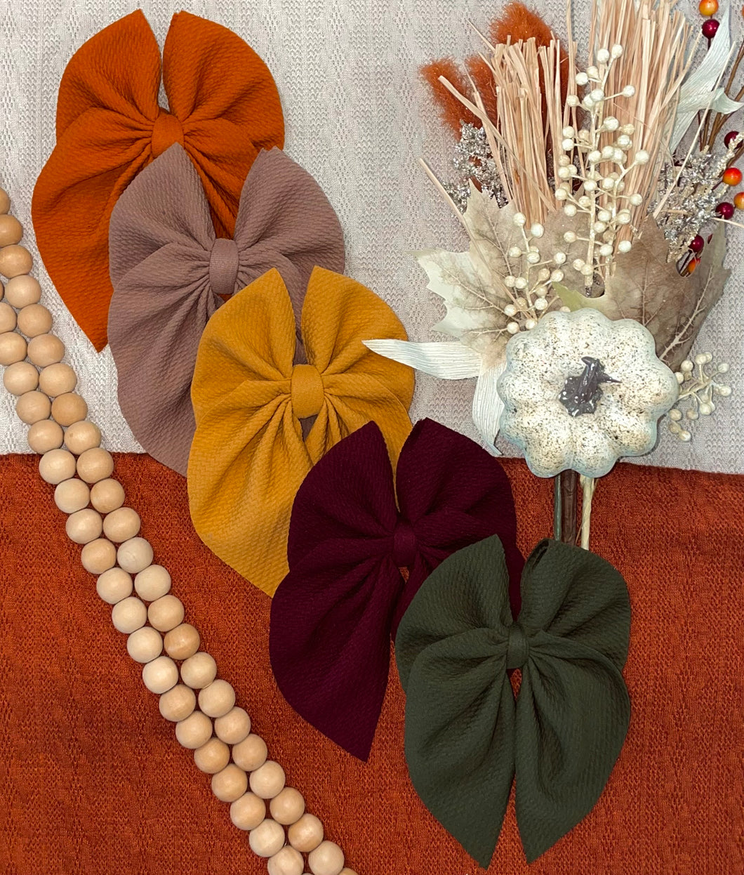 Fall bow bundles
