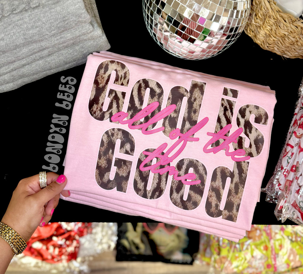 God is Good all the time tee (comfort colors)