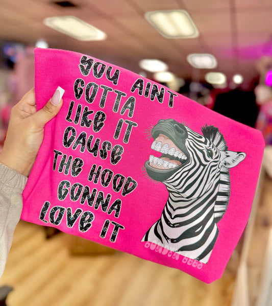Hood gonna love it 🦓