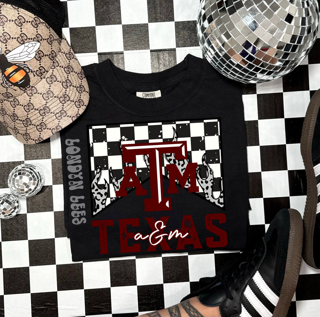 Marlboro aggies tee black