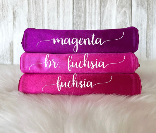 Pick your color satin bows (pinks)