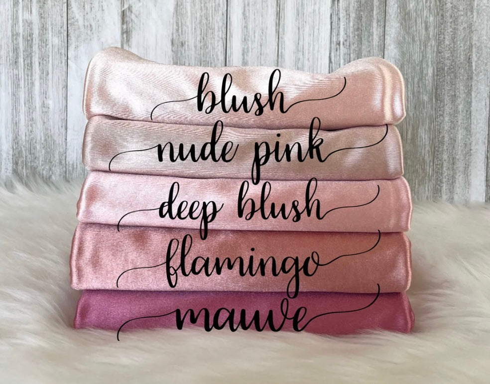 Pick your color satin bows (mauves)