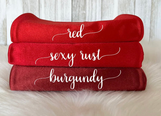 Pick your color satin bows (reds)