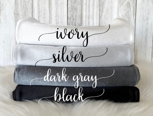 Pick your color satin bows (basics)