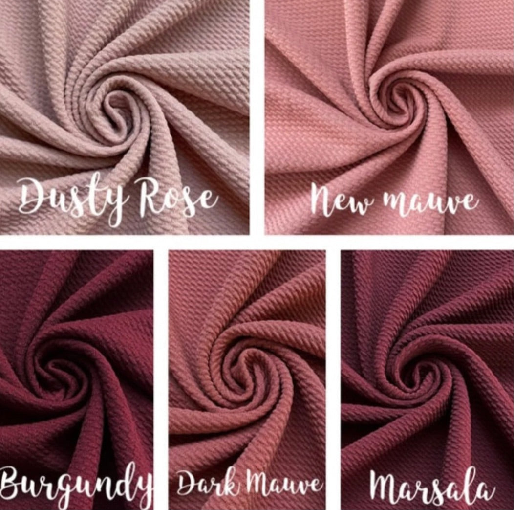Pick your color bows (mauves)