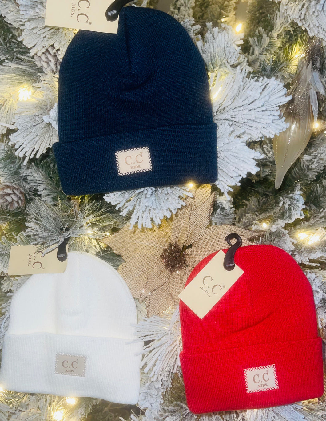 KIDS gender neutral beanies