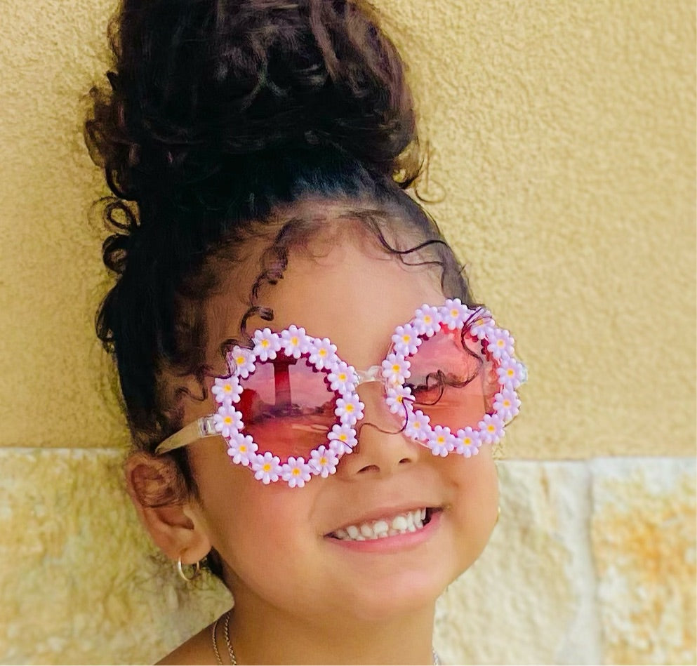 Purple flower sunnies