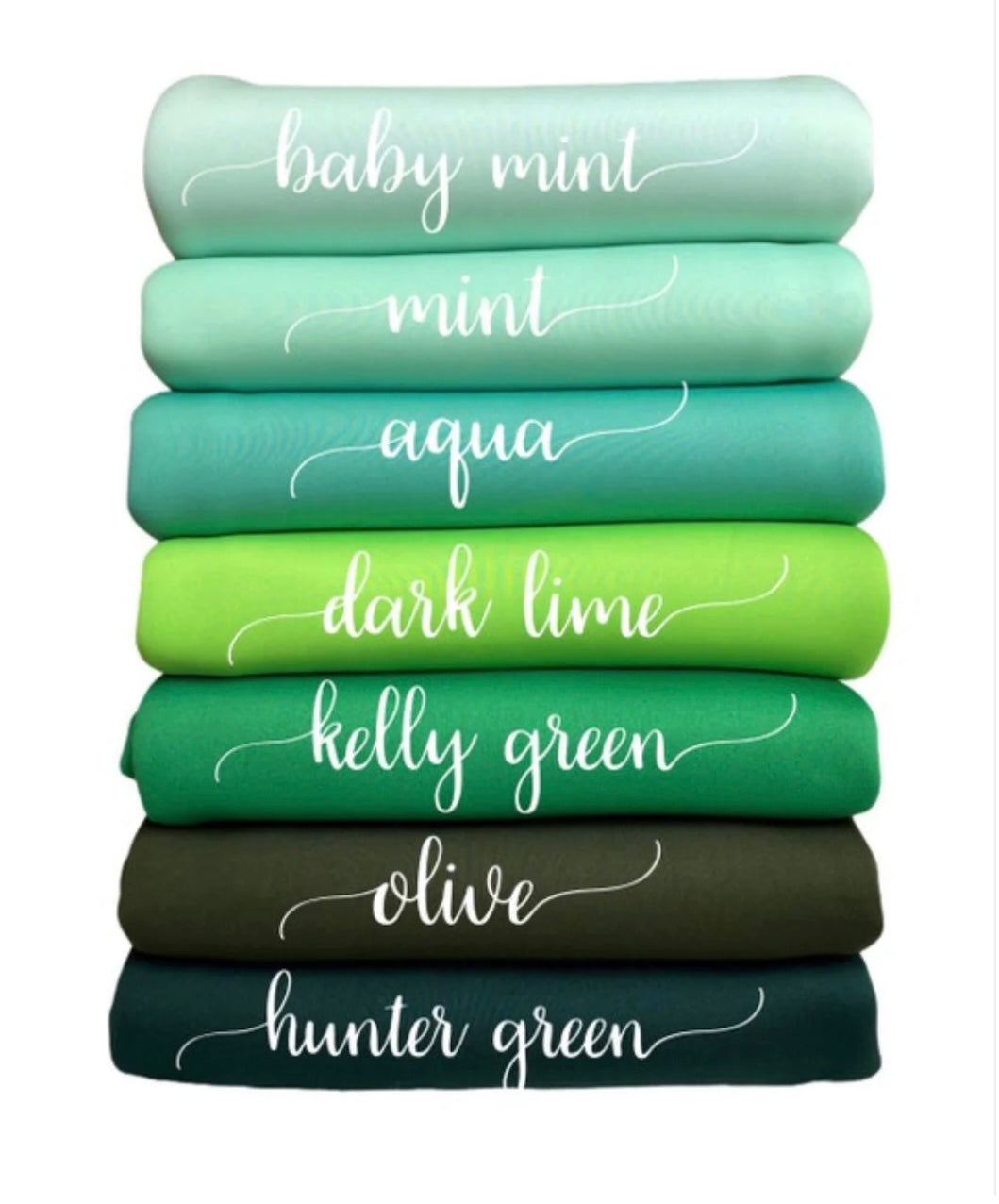 Pick your color scuba bows (greens)