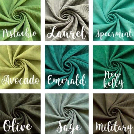 Pick your color bows (greens)